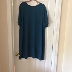 Eileen Fisher Peacock Blue tunic dress